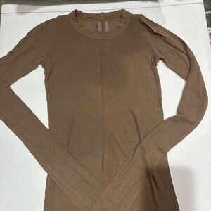 Rick Ownes long sleeve brown